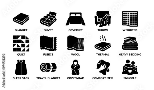 Comfort bedding collection: blankets, throws, quilts, and more