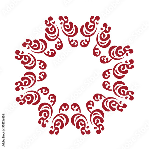 Vesak pattern element design