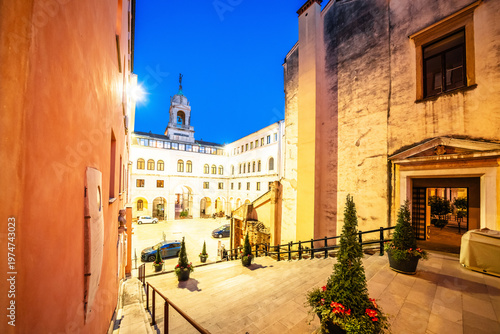 Wallpaper Mural Padova, Italy. Palazzo Moroni in Padova scenic architecture evening view Torontodigital.ca