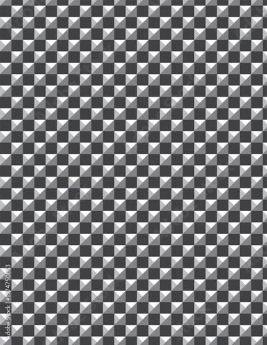 Seamless grid of pyramidal studs on textured surface with grid pattern textured background geometric pattern abstract background