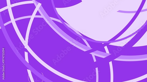 Abstract Purple Circular Swirls Background