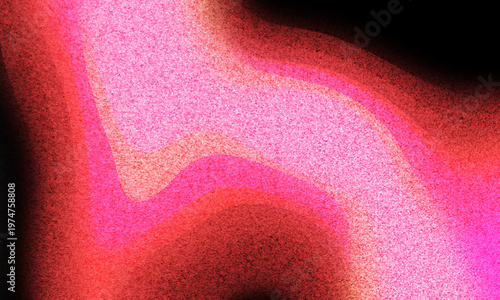 Grain texture effect, pink abstract graphic background, copy space.