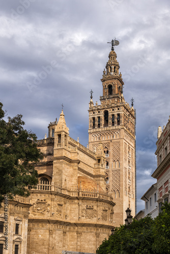 Seville Cathedral And La Giralda Bell Tower