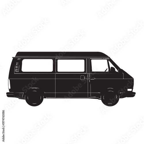 retro car isolated on white