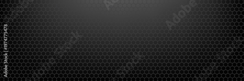 Black metal texture steel background. Perforated sheet metal. vector