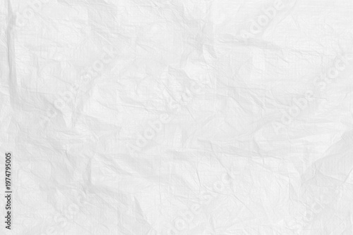 Konstfotografi White crumpled tissue paper texture background