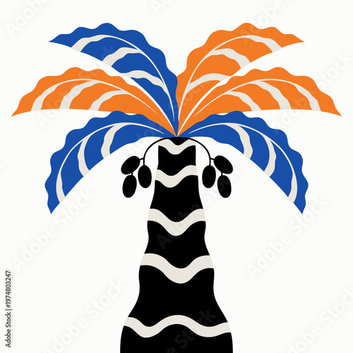 date palm tree