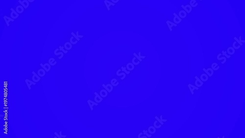 Vibrantly colored psychedelic optical illusion background with blue circular dots on red spiral