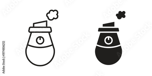 Humidifier icon for graphic and web design. EPS10