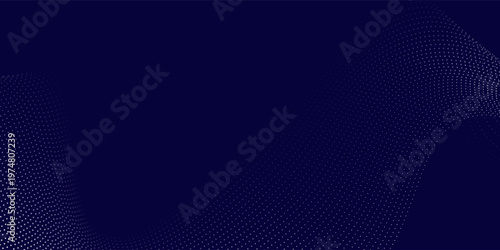 Purple background with many glowing particles. Information digital modern particles line dot nice light glow concept