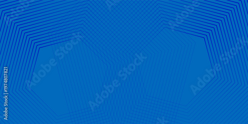 Abstract Hexagon Blue Tech Finance Fintech Background design line  digital  square  system abstract good art graphic
