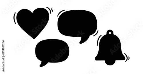 Technology icons smartphone camera computer and digital devices