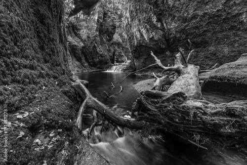 The devils pulpit near Loch Lommond