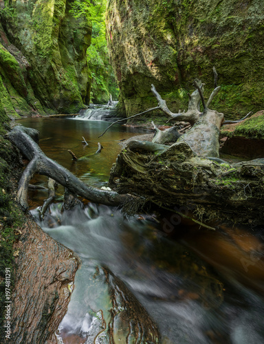The devils pulpit near Loch Lommond