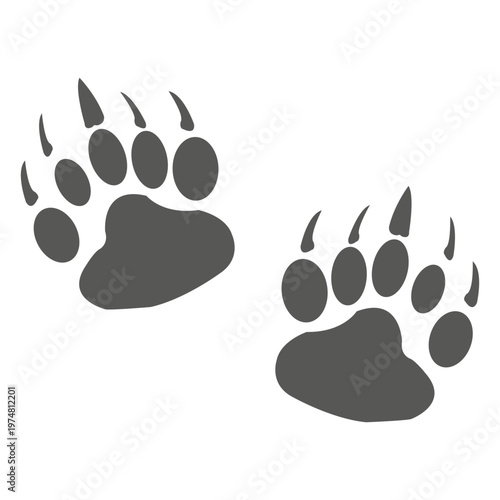 Glutton footprint icon