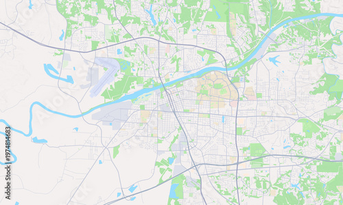 Tuscaloosa Alabama map
