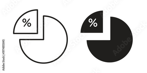 Ratio icon for graphic and web design. EPS10