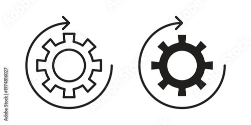 Recovery icon for graphic and web design. EPS10