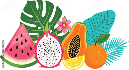 Comprehensive flat illustration set featuring traditional wooden hives and gourmet honey packaging for local farm marketing and organic food branding.