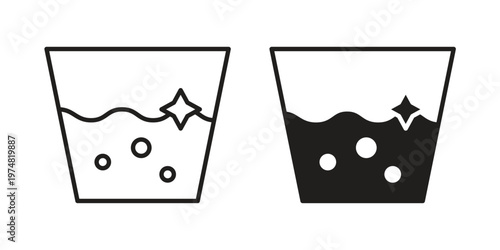Soak icon for graphic and web design. EPS10
