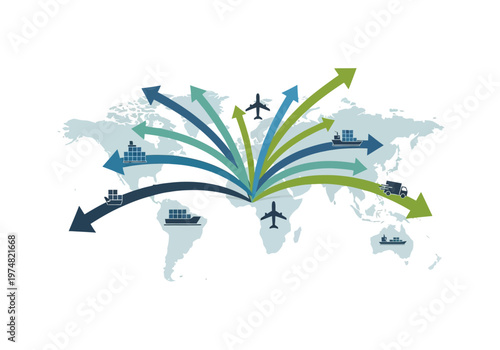 Global Logistics and Transportation Network.