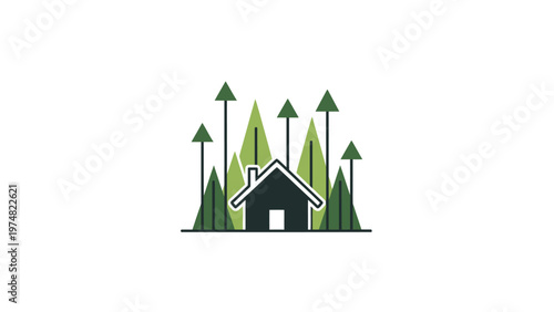 House in the Forest Woods.