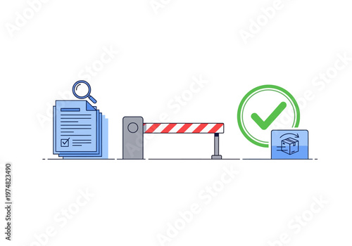 Security check approved document process.