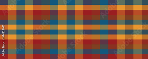 Abstract Colorful Plaid Pattern Background