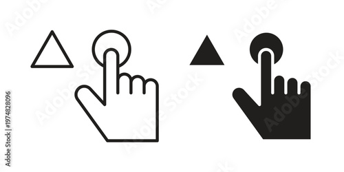 Variety icon for graphic and web design. EPS10