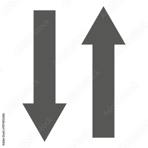 Two ways street sign