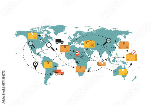 Global Logistics and Transportation Network.