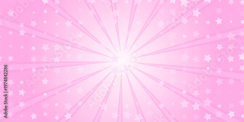 Background with pink gradient and concentrated lines interspersed with vector eps 10