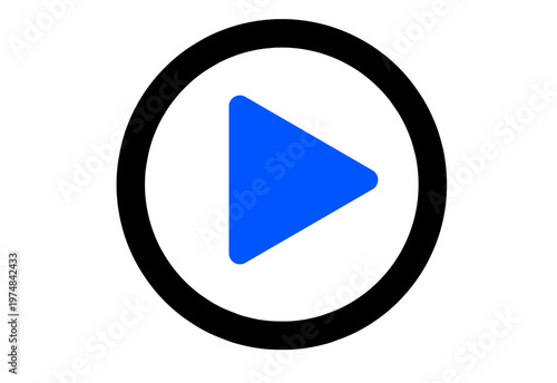 Free Download Hand drawn play button circle icon - GFXLoad
