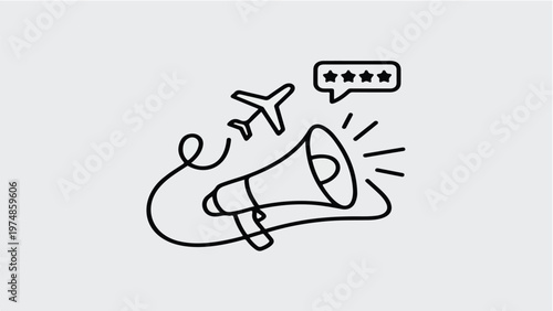 illustration of a bell with a microphone