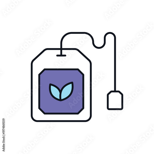 Tea Bag vector icon
