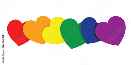 LGBTQ Community Celebration Abstract Contemporary Illustration