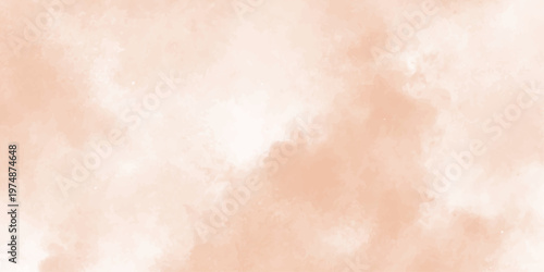 cloudy sky with color and white clouds filling the frame in an artistic watercolor painting style clouds background.