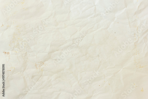 Photos Off white slightly crumpled paper texture