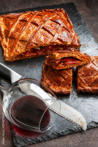 Hornazo de Salamanca - Homemade Traditional Easter Semana Santa  Foods in Spain, Savory stuffed Pie