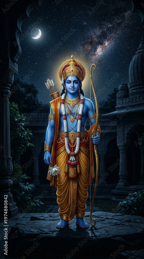 Fototapeta premium Shree Ram | Ramnavami | Shri Rama