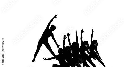 Group of People Dancing Together.