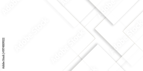 Modern geometrical dynamic and seamless abstract white background. Abstract background in white and gray shadows. Abstract geometric background Template for branding business technology concept design