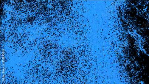 Abstract cerulean textured art and moody azure pattern and dramatic blotchy design and minimalist modern surface and ink wash inspiration and dark aesthetic.