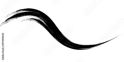 Analog touch materials. The texture of the brush is beautiful. Modern wave pattern