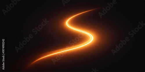 Fiery explosion with glowing flames and smoke on a dark background