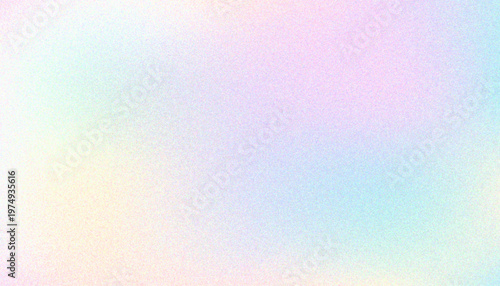 abstract blur background with pastel color. Colorful Gradient graphic in spring light blue grain.