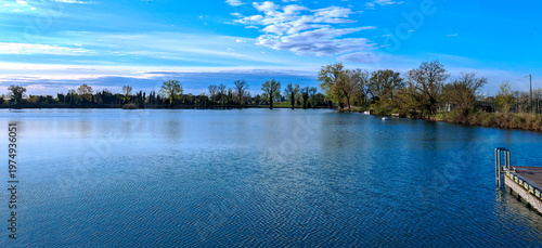 Life boats in a italian maritime center for training