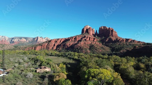 Landscape with Cathedral Rock - Sedona, Arizona