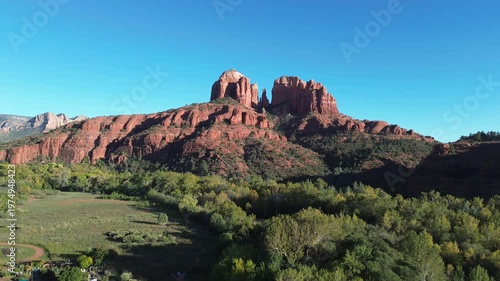 Scenery with Cathedral Rock - Sedona, Arizona