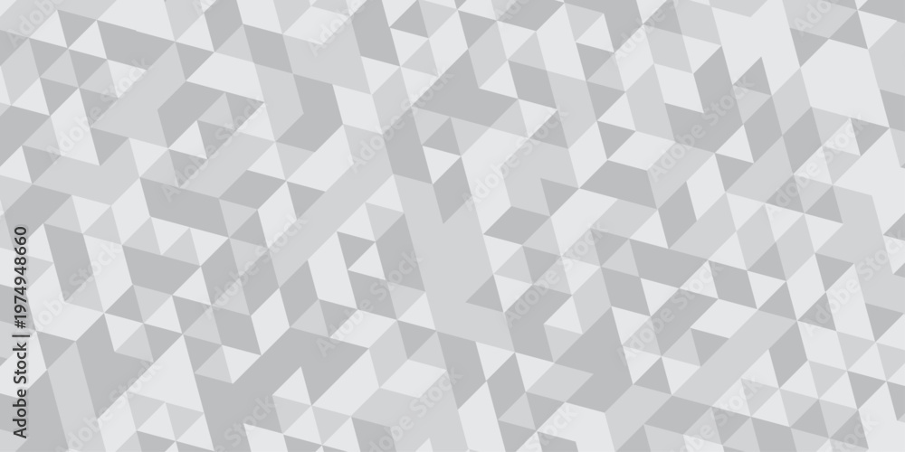 Fototapeta premium Abstract low polygon Geometric banner wall background. Seamless Abstract polygon. Modern triangle mosaic background. vector poly triangle texture geometric pattern triangular.